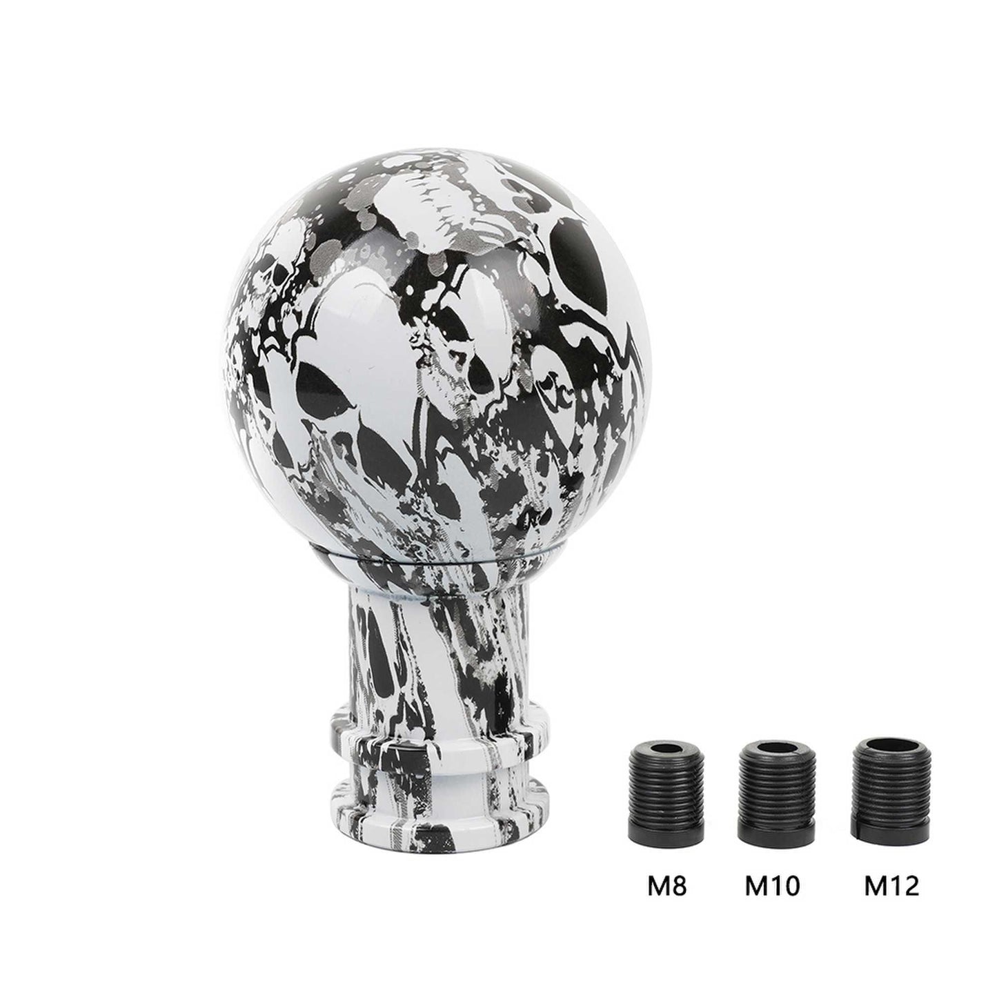 Universal Acrylic Shift Knob Ball Graffiti Gear Stick Shift Knob