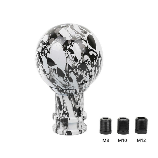 Universal Acrylic Shift Knob Ball Graffiti Gear Stick Shift Knob