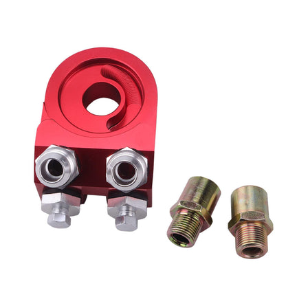 AN10 Oil Filter Sandwich Plate Adapter Oil Cooler Sandwich Turbo T3 T4 Engine Plate
