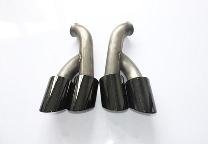 2015 Porsche Cayenne Exhaust Muffler Dual Exhaust Tips