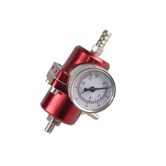 Universal Adjustable Fuel Pressure Regulator Gauge 0-140 PSI EF EG EK D16
