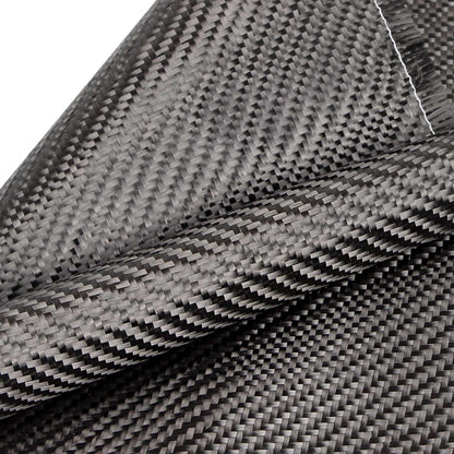 Real Carbon Fiber Cloth 3K/220Gsm 0.28mm Thickness Twill Honeycomb Hybrid DIY Fabric