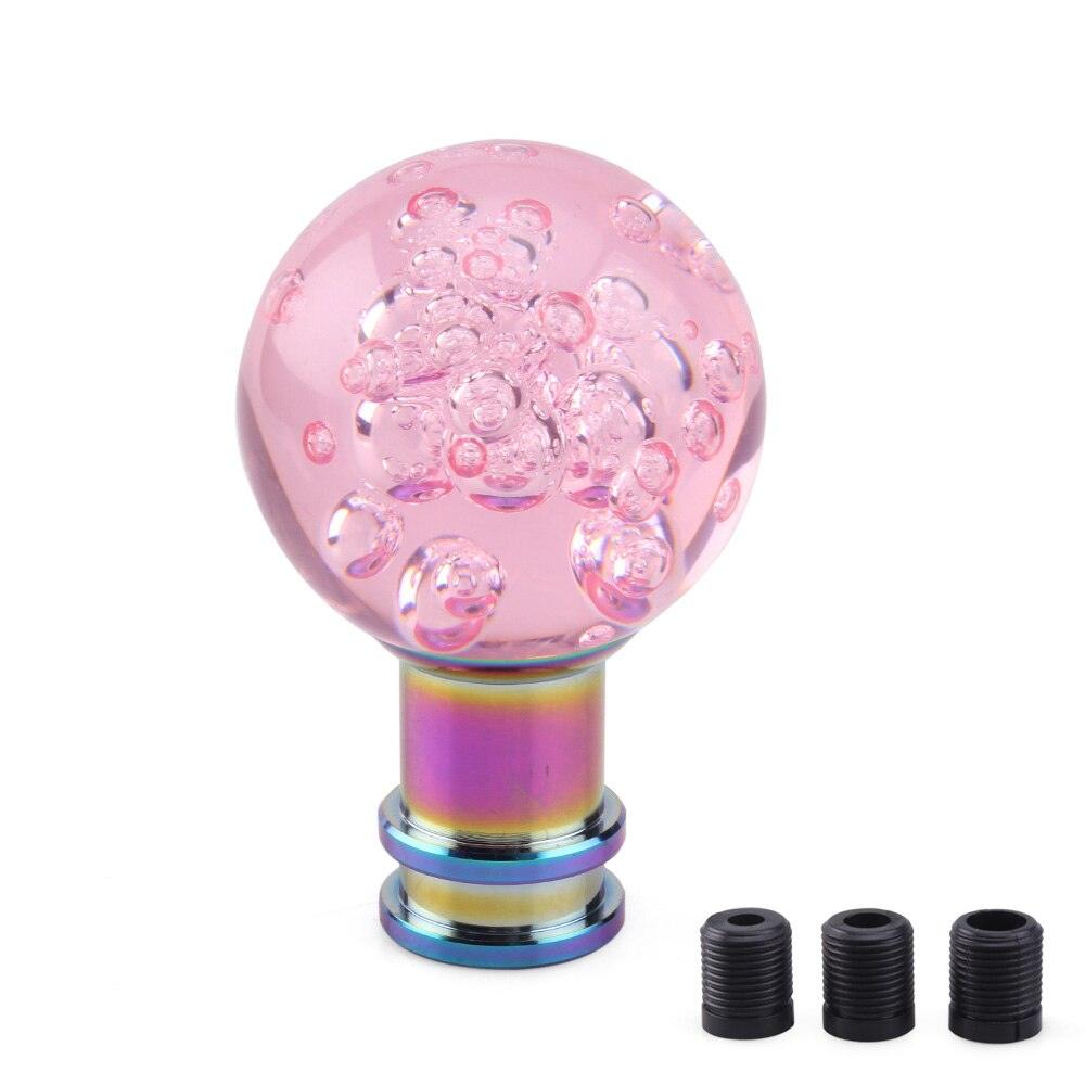 Universal Acrylic Bubble Shift Knob Manual Shift Lever Handle