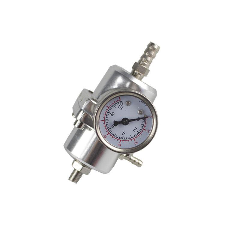 Universal Adjustable Fuel Pressure Regulator Gauge 0-140 PSI EF EG EK D16