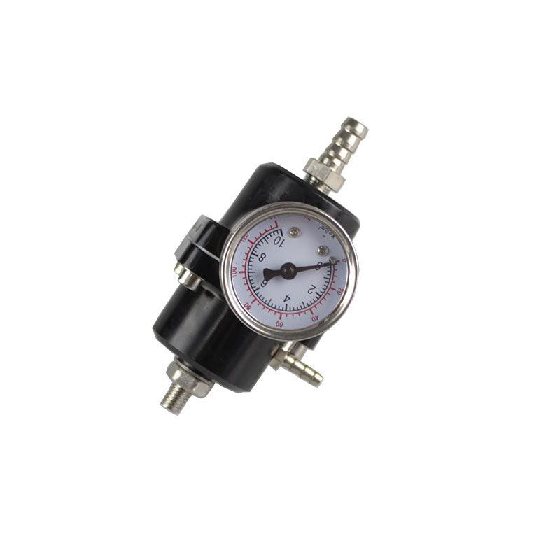 Universal Adjustable Fuel Pressure Regulator Gauge 0-140 PSI EF EG EK D16