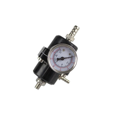 Universal Adjustable Fuel Pressure Regulator Gauge 0-140 PSI EF EG EK D16