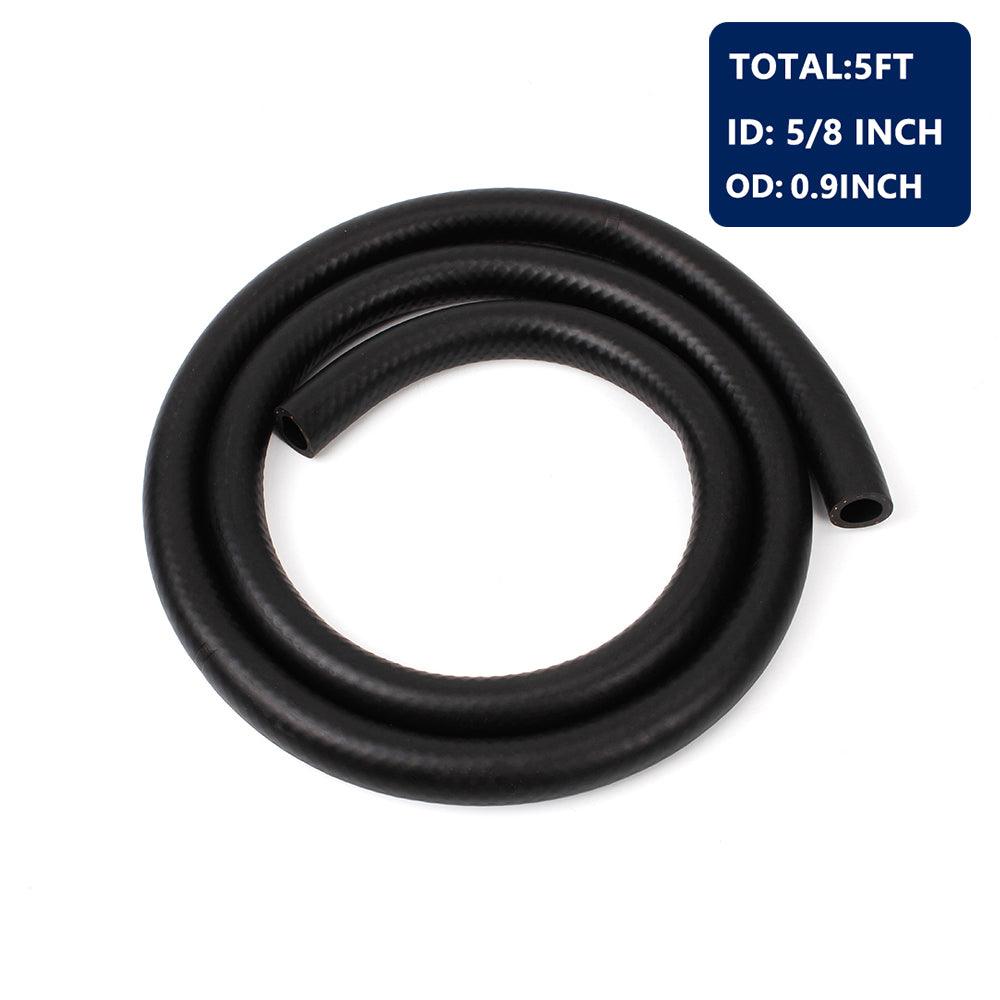 NBR Rubber Fuel Line Hose by Feet Small Engine Diesel Oil Gas Pipe Replacement