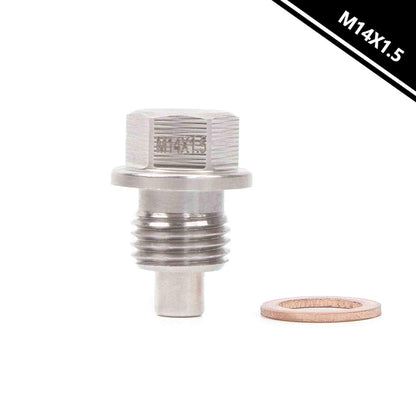 Universal Stainless Steel Magnetic Oil Drain Plug & Oil Drain Sump Nut