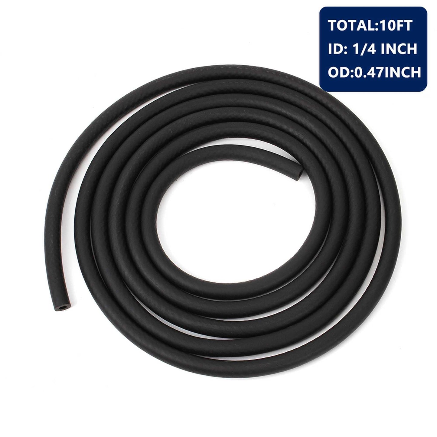 NBR Rubber Fuel Line Hose by Feet Small Engine Diesel Oil Gas Pipe Replacement