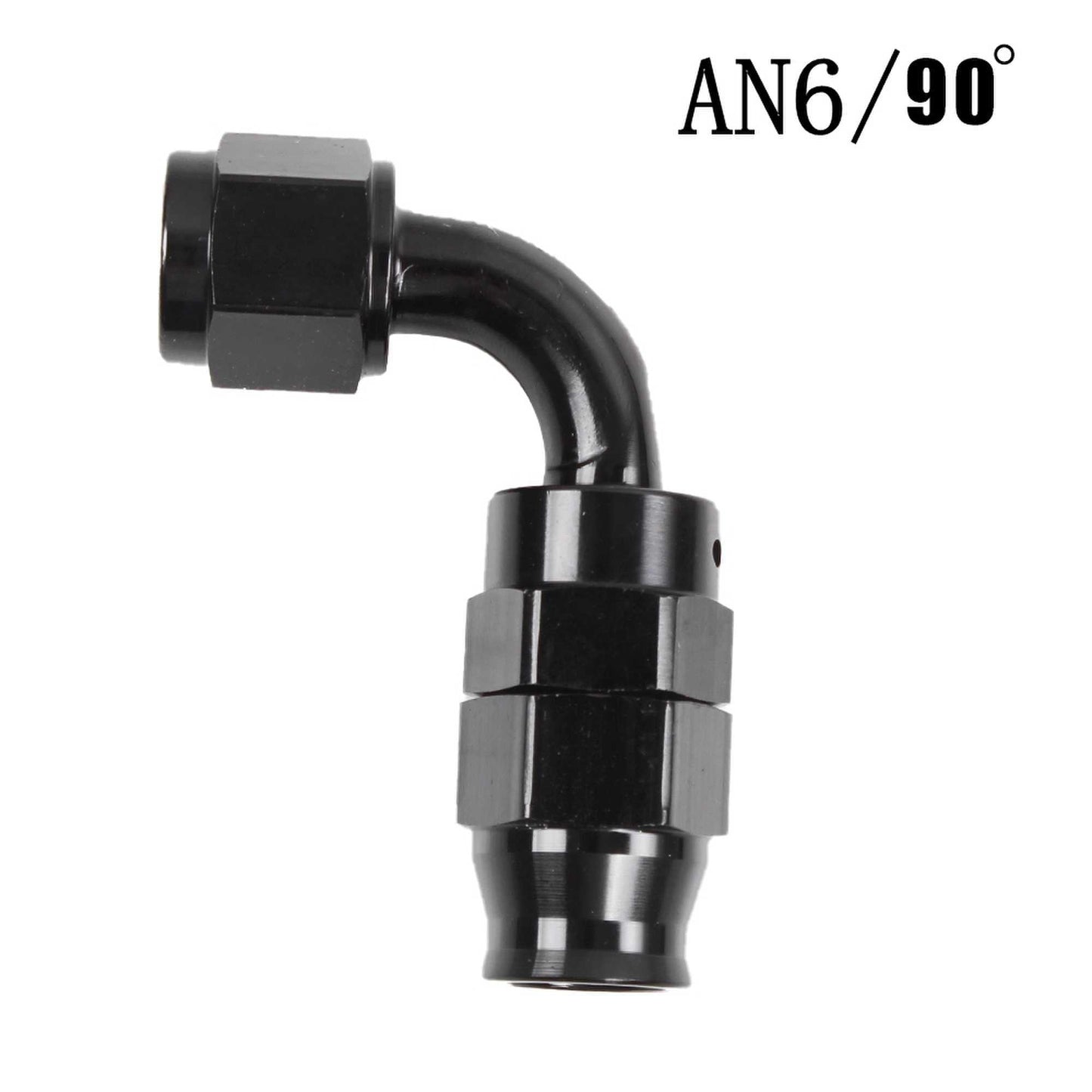 AN6 AN8 AN10 Straight 45 90 180 Degree Oil Fuel Swivel Hose End Fitting Oil Hose End Adaptor Kit