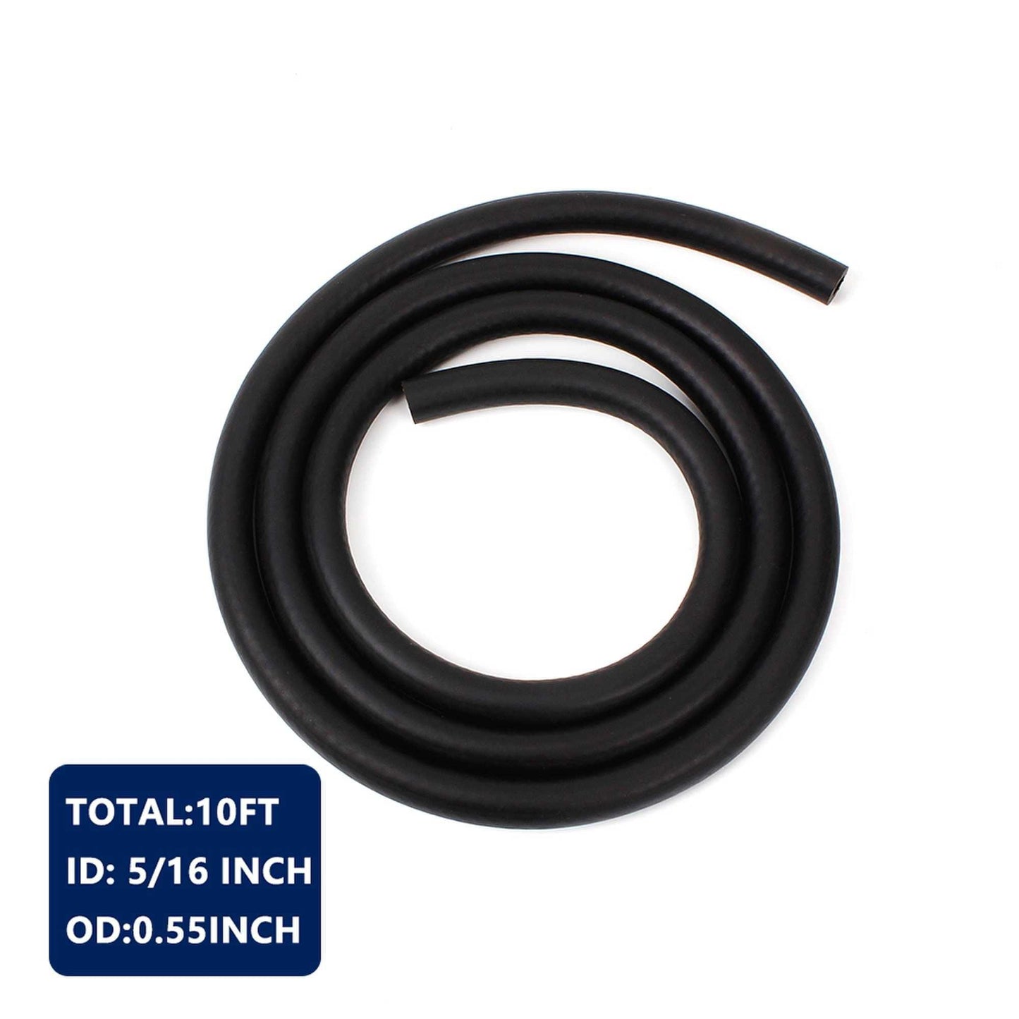 NBR Rubber Fuel Line Hose by Feet Small Engine Diesel Oil Gas Pipe Replacement