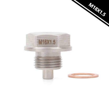 Universal Stainless Steel Magnetic Oil Drain Plug & Oil Drain Sump Nut
