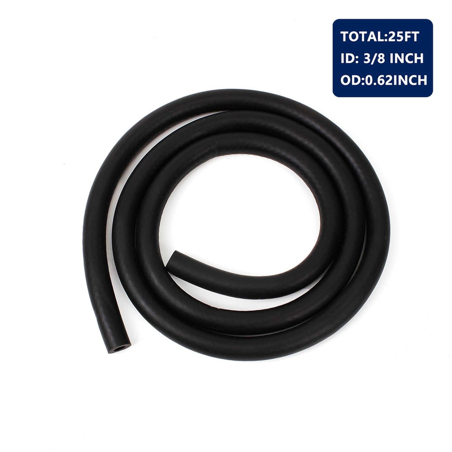 NBR Rubber Fuel Line Hose by Feet Small Engine Diesel Oil Gas Pipe Replacement