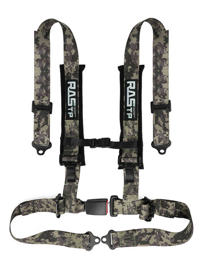 4 Point Seat Belt Harness with 2 Inch Sponge Padding