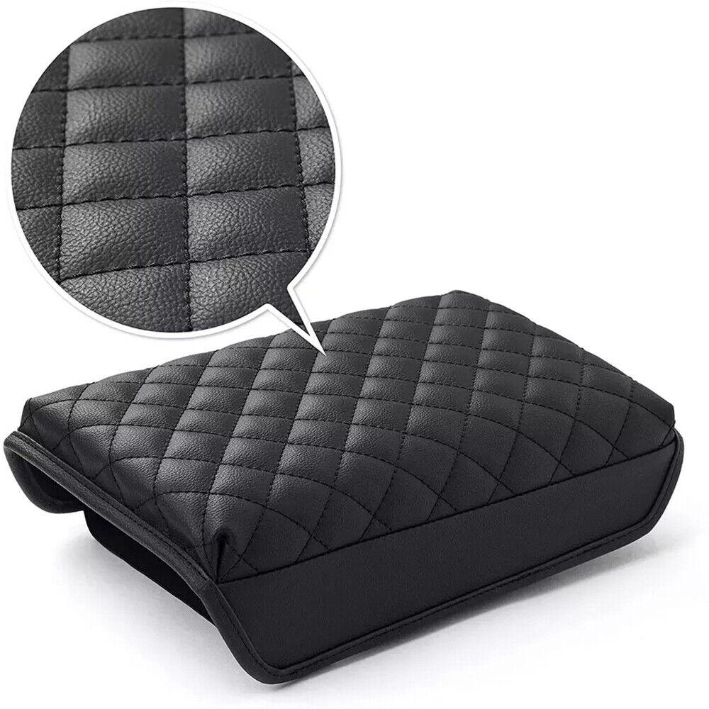 Tesla Center Console Cover Armrest Cushion PU Leather Armrest Protector