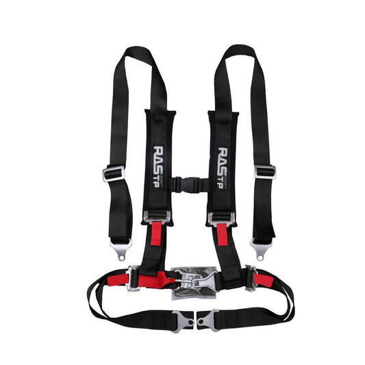 4 Point Safety Harness Racing Seat Belt with Comfort Heavy Duty Shoulder Pads