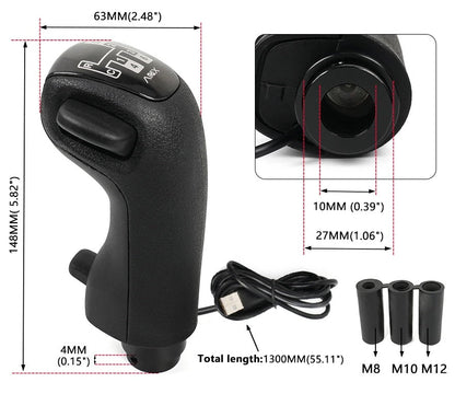 USB American Truck Simulator Shifter for ATS & ETS2 Compatible with Logitech G29 G27 G25 G920