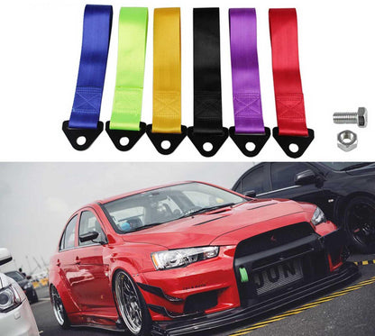 High Strength Nylon Tow Strap 2T Towing Strap With Nut