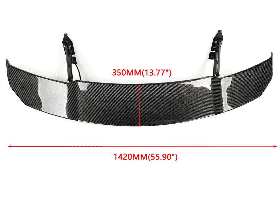 Electric Lift Rear Spoiler Rear Trunk Carbon Fiber Spoiler