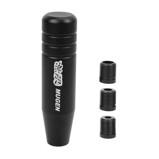 Universal Aluminum Manual Long Gear Stick Shift Knob Shifter with 3 Adapter