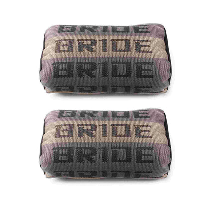 2Pcs Car Neck Pillow Fabric Headrest Pillow Support Neck Support