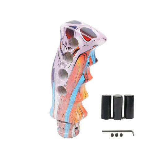 Resin Shift Knob Graffiti Pattern Manual Gear Shifter Knob
