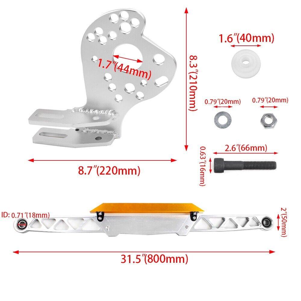 Rear Lower Tie Bar with Lower Control Arm for Honda Civic RSX DC5 EP3 EM2 ES1