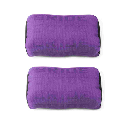 2Pcs Car Neck Pillow Fabric Headrest Pillow Support Neck Support