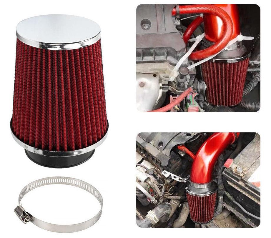 3 Inch/76mm High Flow Cold Air Intake Filter Air Intake Cone Replacement