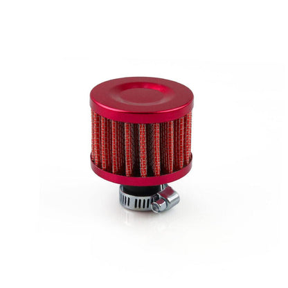 Universal 12mm Air Filter Vent Crankcase Breathe Filter with Clamp