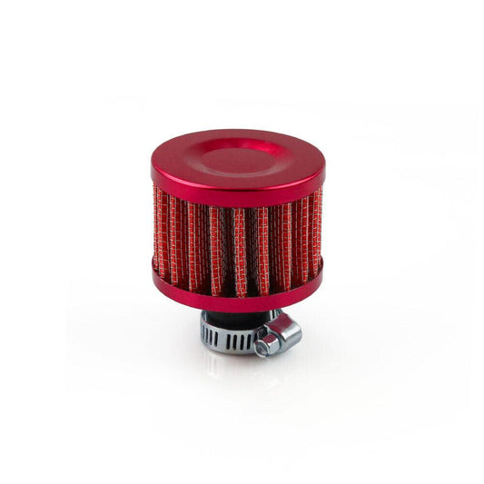 Universal 12mm Air Filter Vent Crankcase Breathe Filter with Clamp