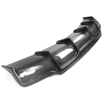 Carbon Fiber Rear Lip Bumper Diffuser Body Kit for Tesla Model 3 Sedan17-23