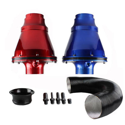 Universal 70mm Cold Air Filter Closed Intake System High-Flow Air Filter Kit