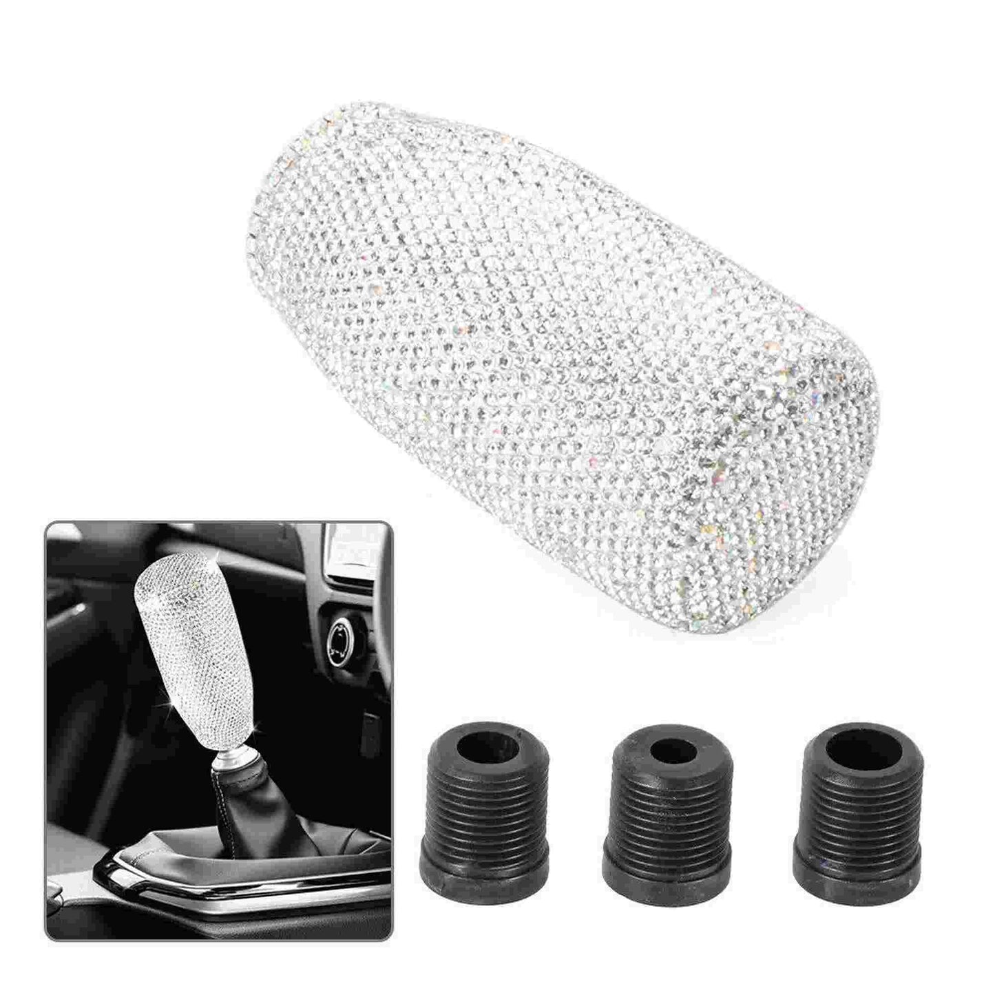 Diamond Bling Shift Knob Shiny Small Diamonds Gear Shift Knobs