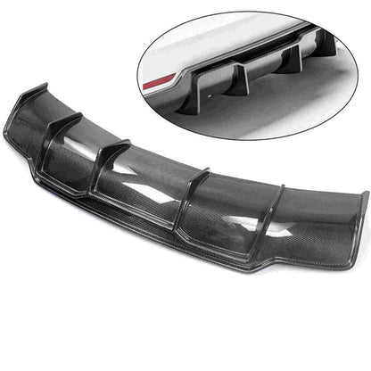Carbon Fiber Rear Lip Bumper Diffuser Body Kit for Tesla Model 3 Sedan17-23