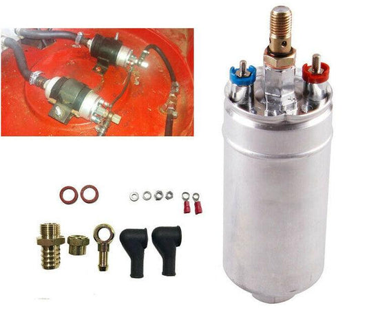 12V Universal External Inline Fuel Pump Replace 0580254044 044 300LPH