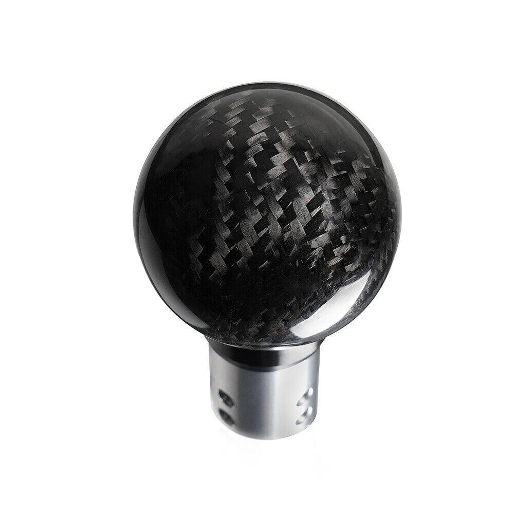 Universal Aluminum Push Button Shift Knob with Button Shifter Lever Head