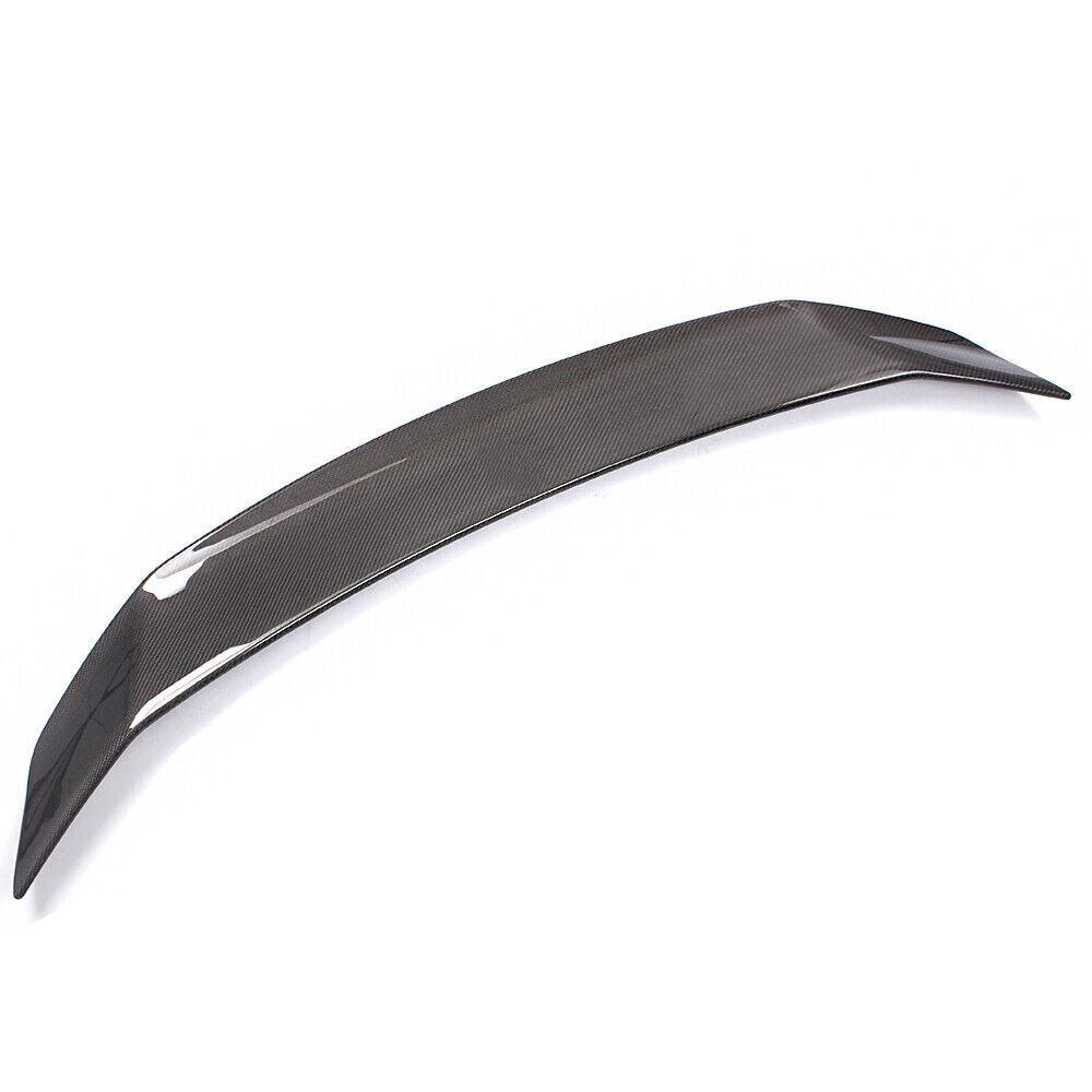 53 Inch Tesla Carbon Fiber Spoiler Trunk Lid Spoiler with Tail Bracket