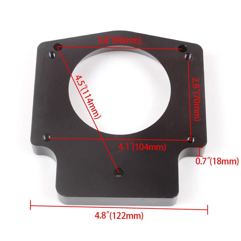 102MM Throttle Body Spacer Adapter Plate Kit for LS1 LS2 LS6 LSX LS4 Engine