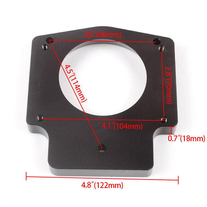 102MM Throttle Body Spacer Adapter Plate Kit for LS1 LS2 LS6 LSX LS4 Engine
