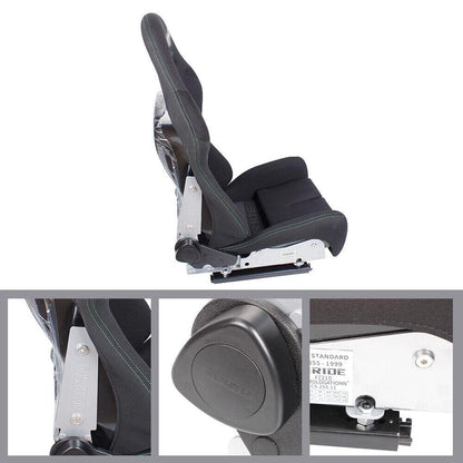 Racing Seats Adjustable Slider Back Cushion
