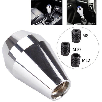 Universal Aluminium Gear Shift Knob Diamond Shape Shifter Knob