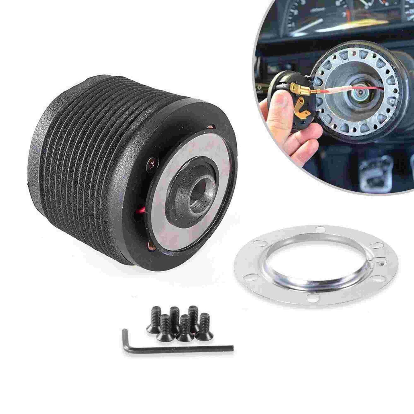 1984-2004 Ford Mustang Steering Wheel Hub Adapter Sports Boss Kit
