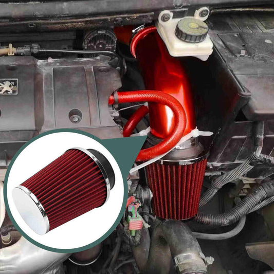 3 Inch/76mm High Flow Cold Air Intake Filter Air Intake Cone Replacement