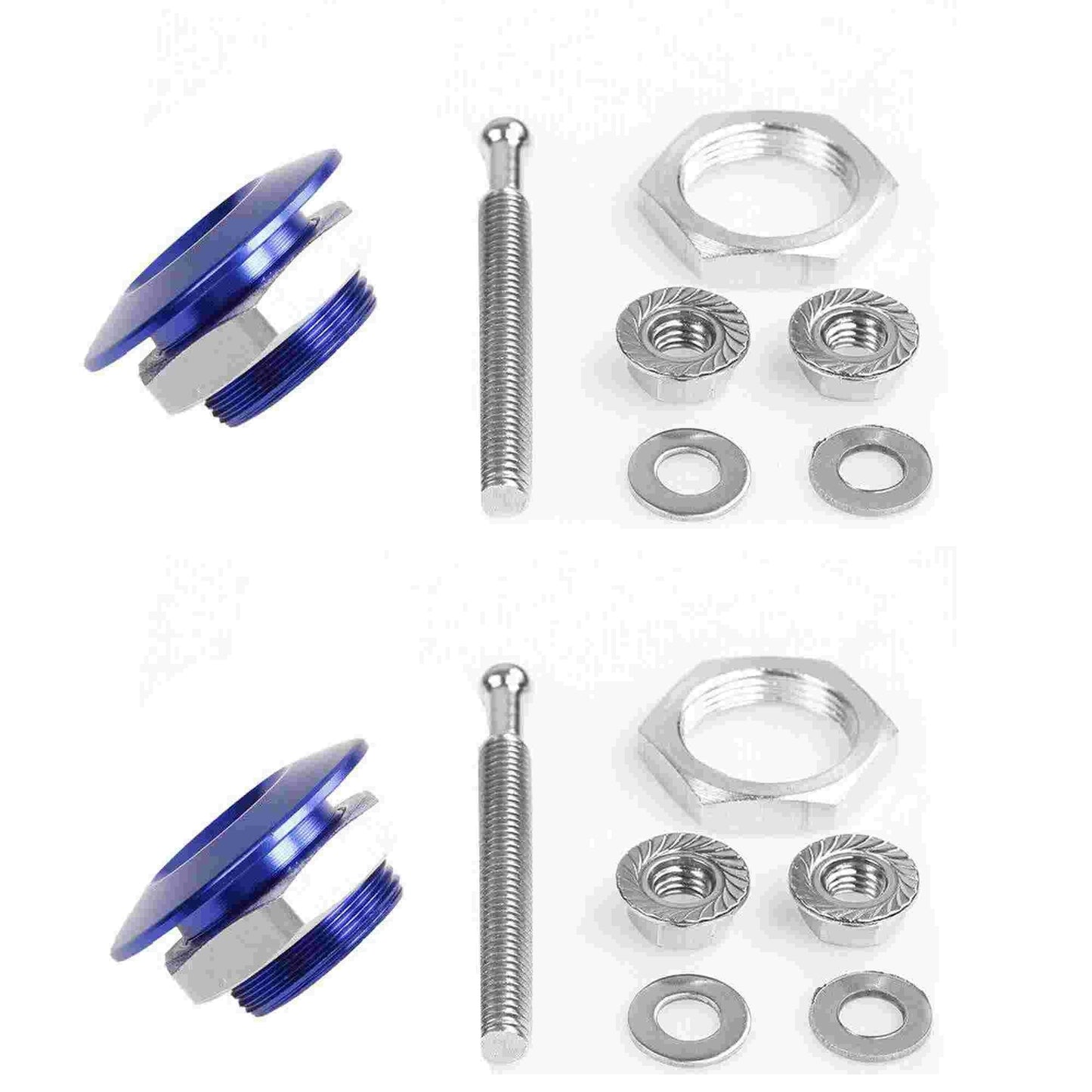 Quick Release Latch Lock Clip Push Button Bonnet Kit