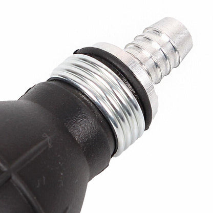 Liquid Oil Water Fluid Transfer Siphon Hand Pump Kit Manual Fuel Gas Tank 5.9FT
