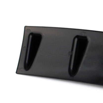 Universal 33 inch Shark Fin Rear Bumper Lip Diffuser 7 Fin
