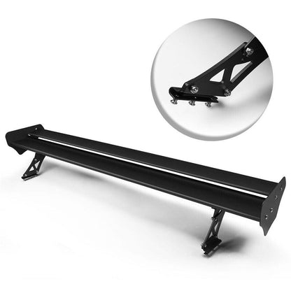 53 Inch Double Deck GT Wing Spoiler Adjustable Lightweight Car Spoiler