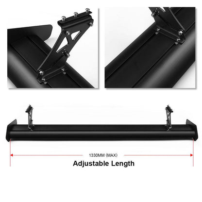 53 Inch Sedan Rear Spoiler Adjustable GT Wing Spoiler