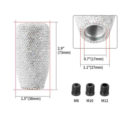 Diamond Bling Shift Knob Shiny Small Diamonds Gear Shift Knobs
